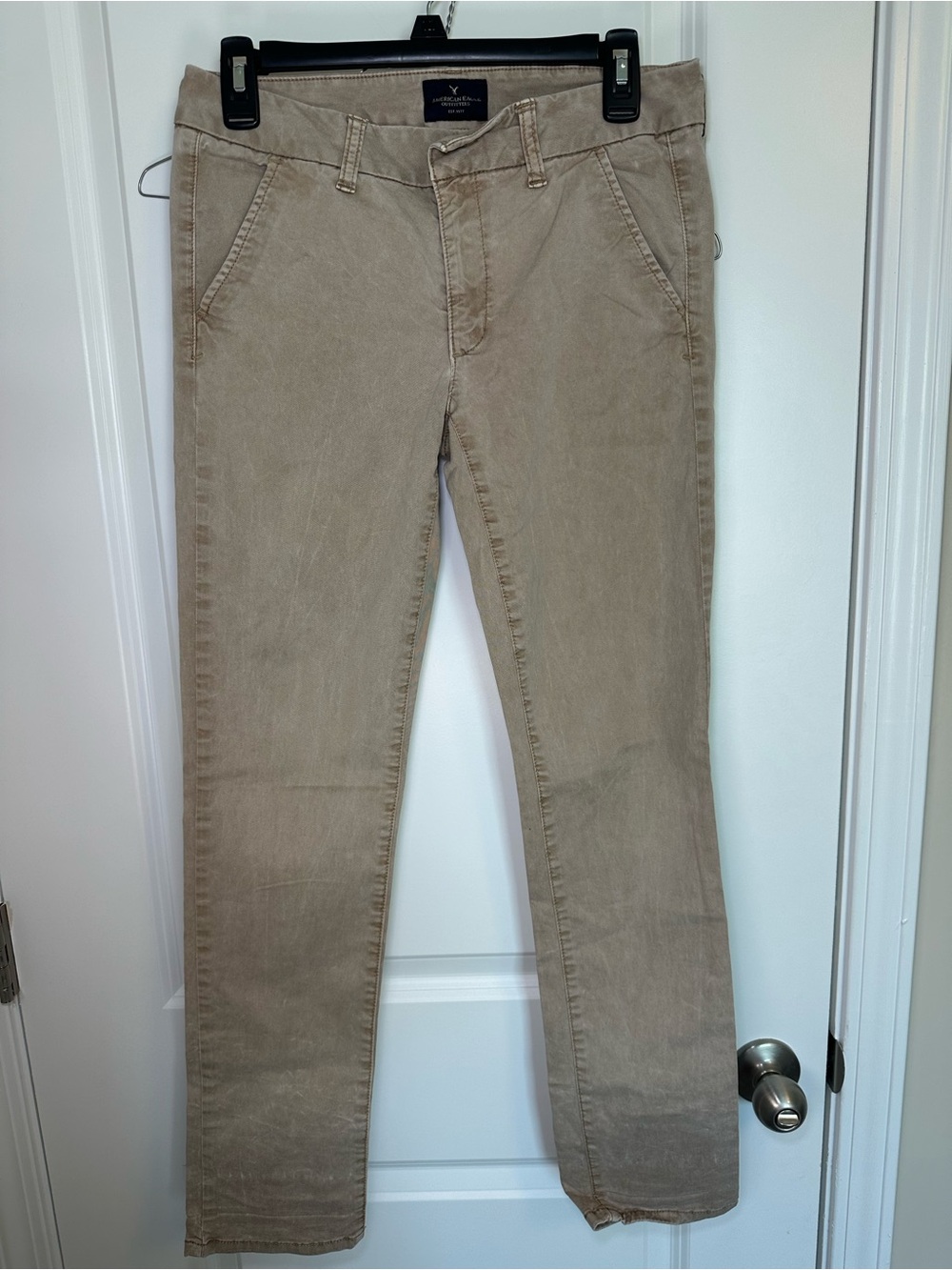American Eagle Khaki Skinny Jeans